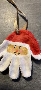 Pâte à sel père Noel 