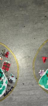 boule Empreinte de Noel