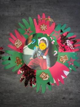 couronne de Noël 