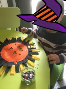 masque citrouille 