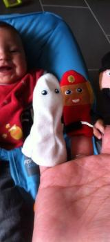 Les marionnettes très rigolo!