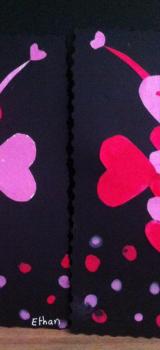 Papillons ( st valentin)