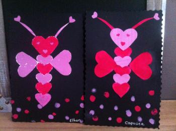 Papillons ( st valentin)
