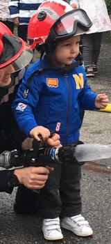 Visite chez les pompiers !