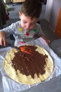 Palmiers nutella ! Hum
