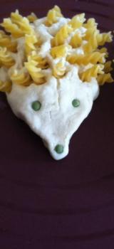 Hérisson en pâte a sel 