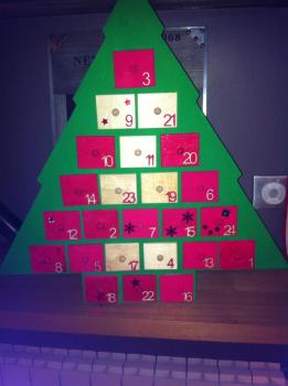 Calendrier de l'avent fini! 