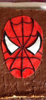 Gâteau Spiderman