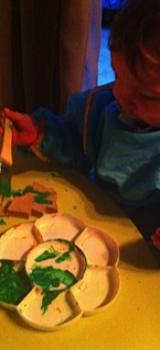 Première activité d'Ethan! 