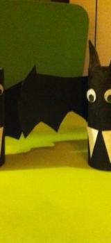 Les chauves-souris d'halloween!